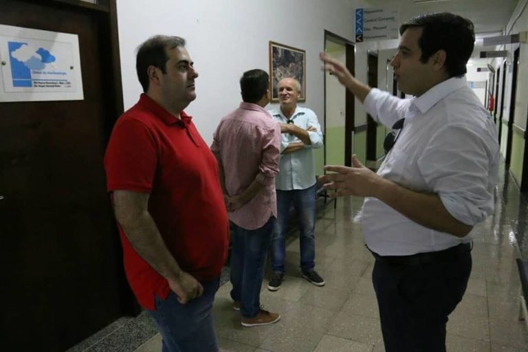 Deputado Carlos Chiodini visitou Hospital São Braz