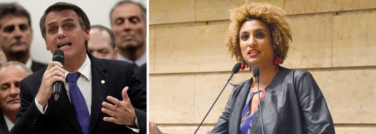 Bolsonaro e o assassinato de Marielle Franco