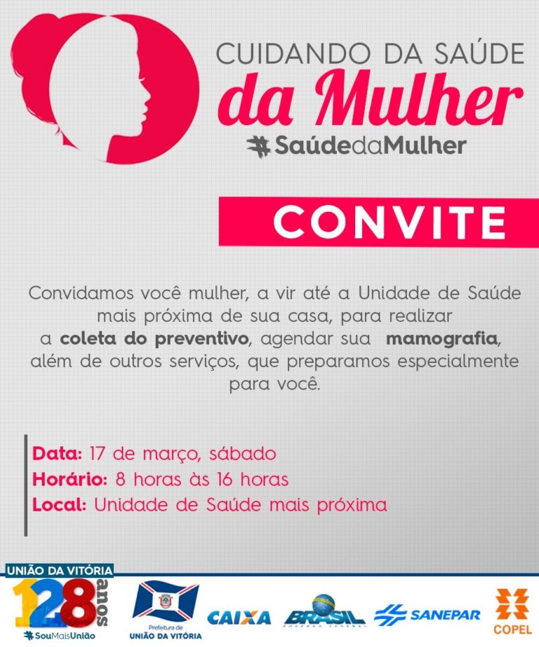 A Saúde da Mulher tem cuidados especiais em União da Vitória