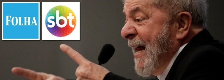 Folha de São Paulo, UOL e SBT querem entrevistar Lula