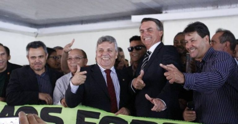 Bolsonaro esteve em Santa Catarina no final de semana