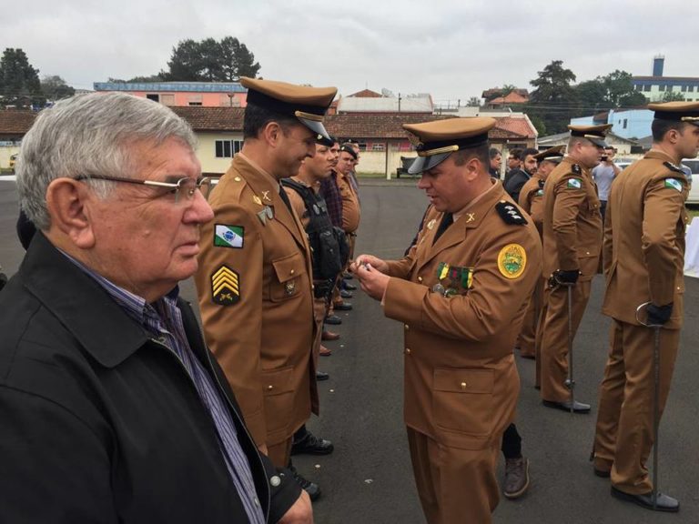 PM/PR de UVA realiza cerimônia em homenagem ao patrono Coronel Sarmento