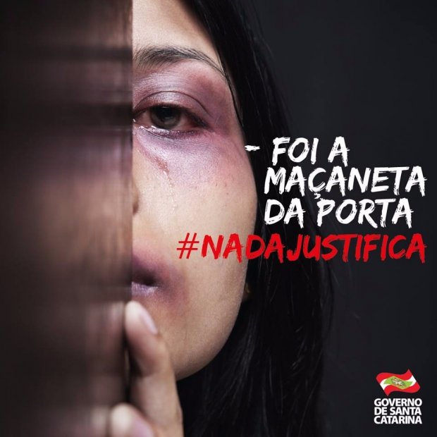 Campanha de combate à violência contra as mulheres em Santa Catarina