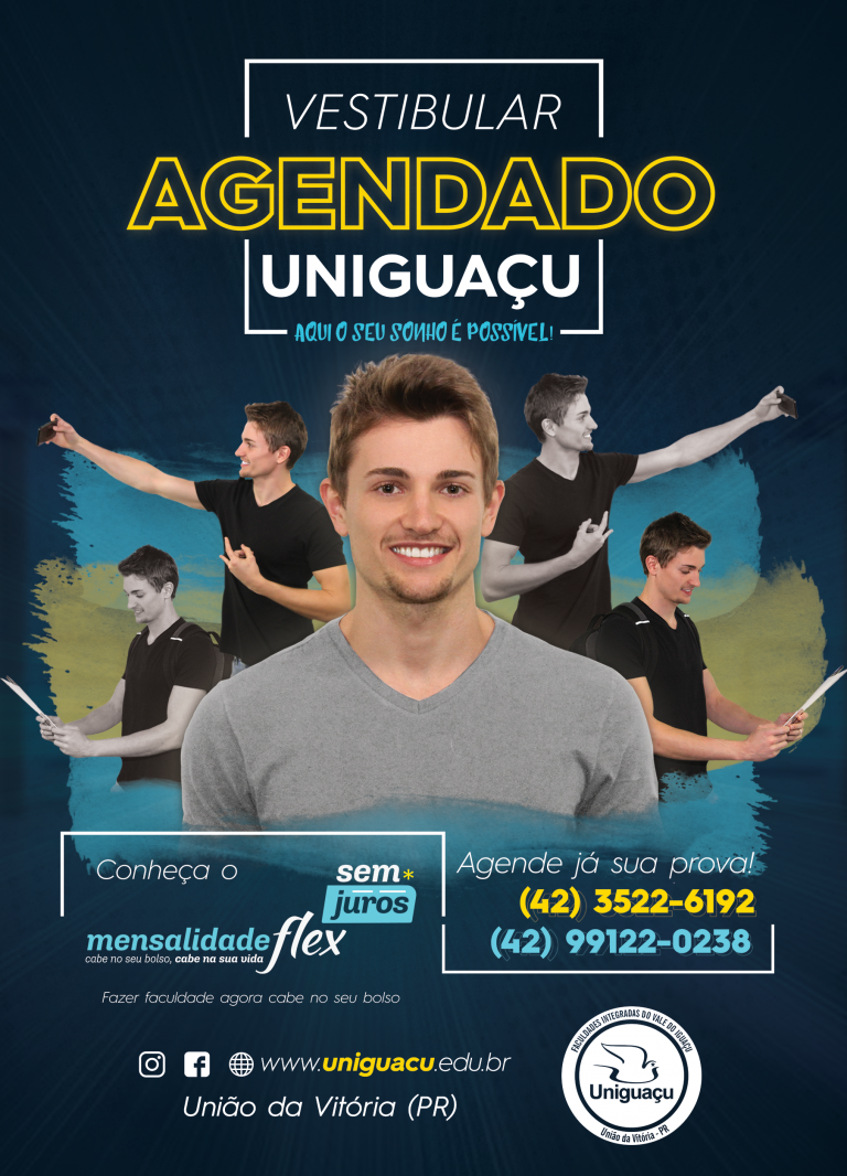 Uniguaçu lança Vestibular Agendado