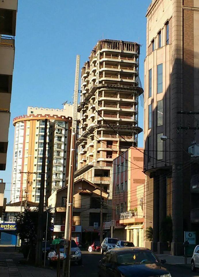 O crescimento vertical espetacular das cidades irmãs de Porto União/União da Vitória