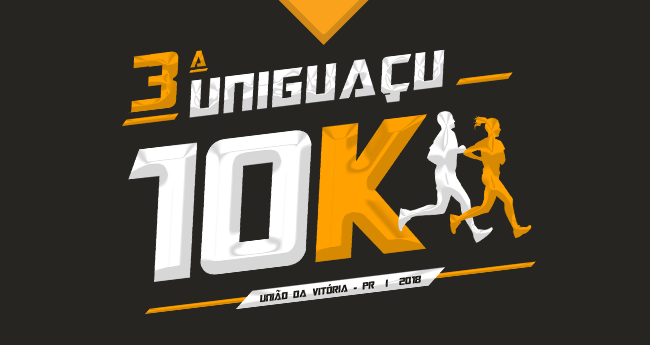 3ª Uniguaçu 10K acontece no próximo domingo, dia 19. As inscrições podem ser feitas através do Site da Uniguaçu