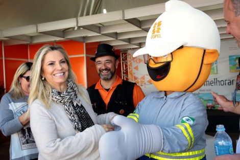 Governadora Cida Borghetti na Festa Nacional do Feijão Preto em Prudentópolis