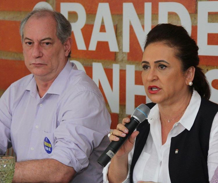 Senadora Kátia Abreu será a companheira de a vice de Ciro Gomes