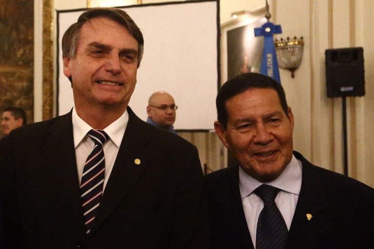 General Hamilton Mourão será o  vice do capitão Jair Bolsonaro