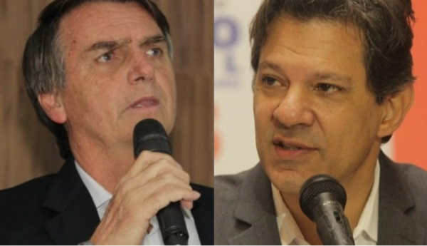 Pesquisa Datafolha: Bolsonaro – 28%; Haddad – 22%; Ciro – 11%; Marina – 5%