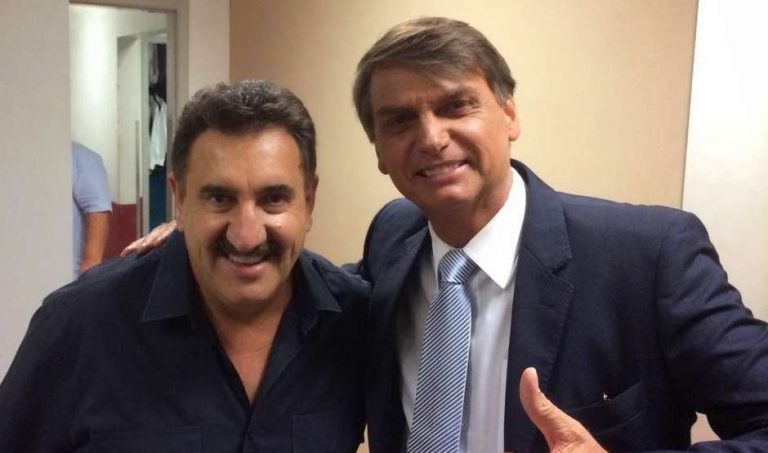 Apresentador de TV Ratinho (SBT), pai do candidato a governador do Paraná Ratinho Junior, declara apoio a Bolsonaro