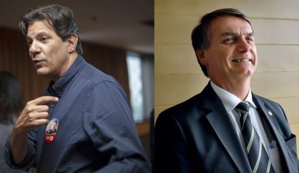 Pesquisa DataPoder360 postada no Blog da jornalista Roseli Abrão, mostra Haddad encostando em Jair Bolsonaro. Parece que as advertências de Alckmin tem sentido!