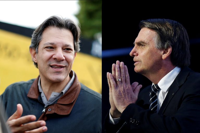 Pesquisa no Paraná para Presidente da República mostra Bolsonaro com 31,2% e Haddad com 20,2%