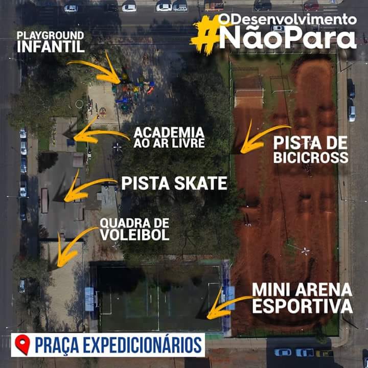 A revitalização da Praça do Expedicionário em União da Vitória