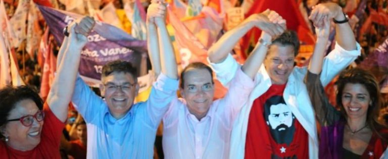 Petistas catarinenses recepcionam presidenciável Haddad e as atividades foram realizadas em Florianópolis e Itajaí