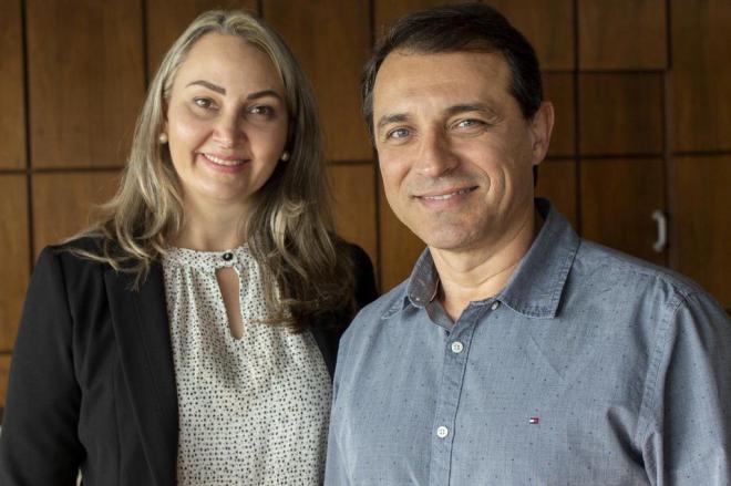 Comandante Moisés e Daniela Reinehr, a primeira mulher vice-governadora de Santa Catarina