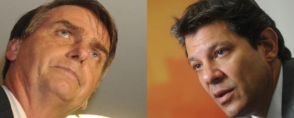 Jair Bolsonaro e Fernando Haddad vão disputar o segundo turno para a Presidência da República