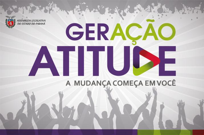 ‘Geração Atitude 2018 da ALEP’ na reta final, com a participação da aluna Mayra Caziuk (União da Vitória) e Douglas Froelich (Cruz Machado)