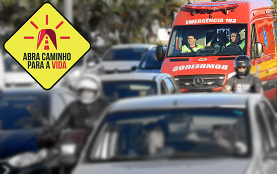 Corpo de Bombeiros, SAMU e SC Transplantes se unem em Campanha para o “Caminho da Vida”