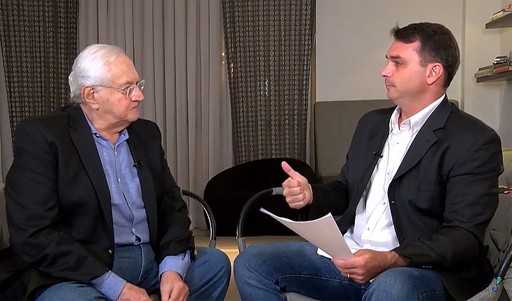 Boris Casoy rebate Globo sobre entrevista com Flávio Bolsonaro: “Trabalho isento”