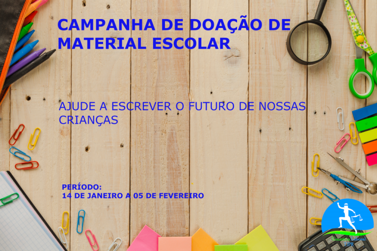 Tribunal e CEJUSC/Vara da Infância e Juventude promovem campanha de arrecadação de materiais escolares