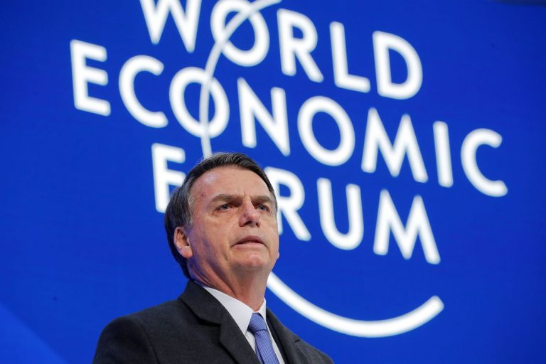 Em Davos, Bolsonaro defendeu o meio-ambiente e o desenvolvimento econômico