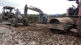 Exército conclui pavimentação de rodovia em Santa Catarina