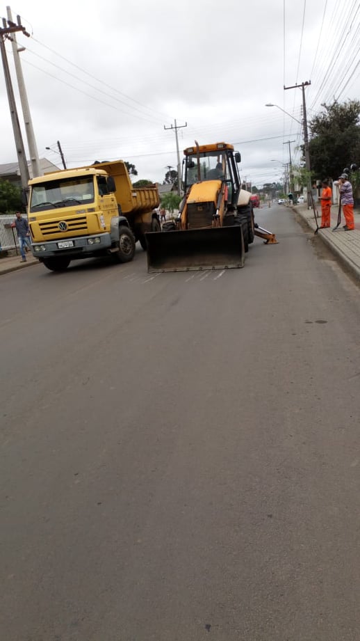 Secretaria de Obras de União da Vitória encerra fevereiro concluindo serviços importantes