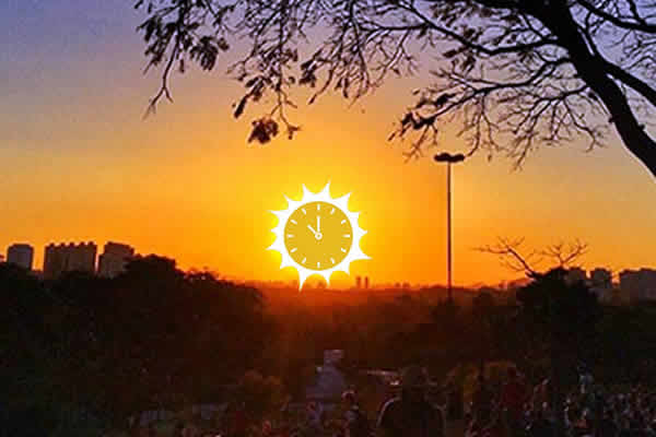 Horário de Verão termina no próximo dia 16 (sábado) à meia-noite