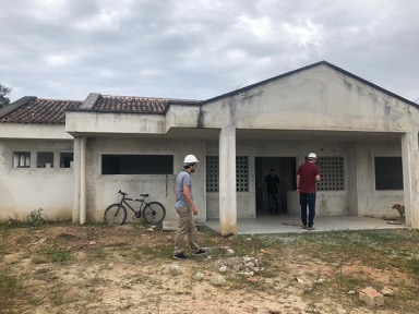 Construção Unidade de Educação de Educação Infantil Lagoa Dourada está em andamento