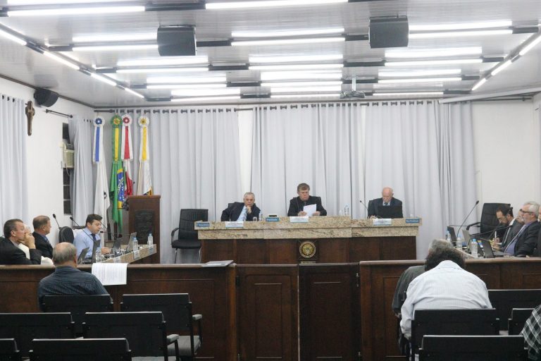 Câmara Municipal de Porto União realiza sua décima primeira reunião ordinária de 2019