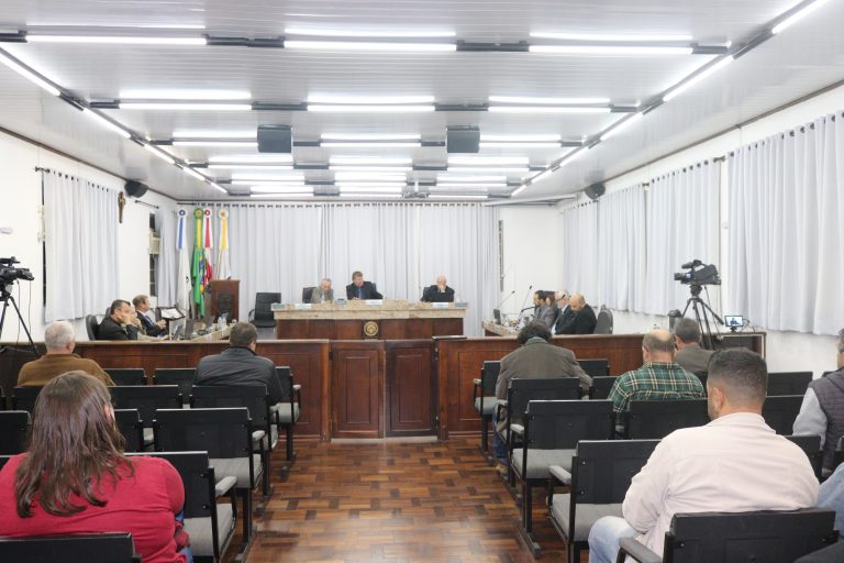 Câmara Municipal de Porto União realiza a sua 14ª sessão ordinária de 2019