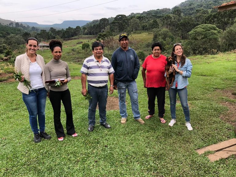 Servidores do IFPR-Campus de União da Vitória visitam aldeia de índios Xokleng da Aldeia Quati de Porto União