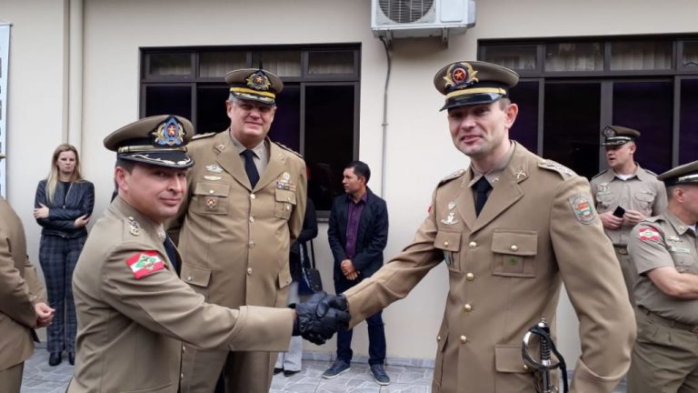 Capitão Paulo Henrique Galle é o novo comandante da Unidade da Polícia Militar em Porto União