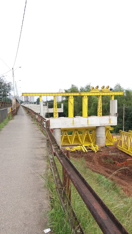 Obras da nova ponte prosseguem e os transtornos são inevitáveis diante da grandiosa do projeto