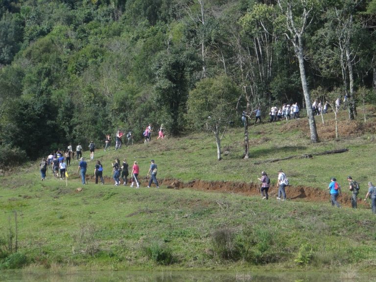 O sucesso da ‘Caminhada Ecológica no Rastro do Monge’