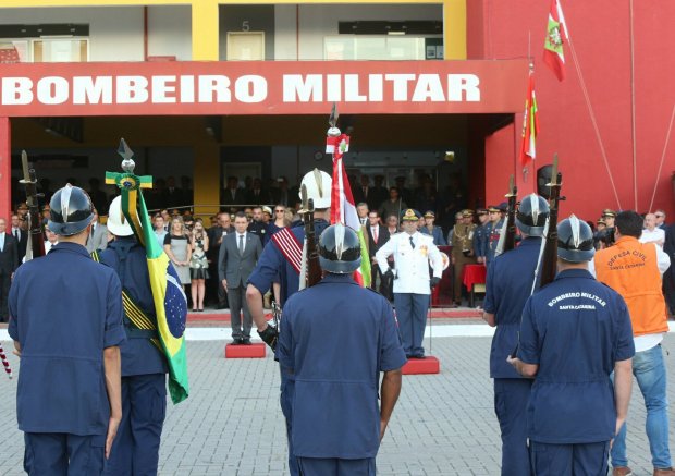 Corpo de Bombeiros/Militar de Santa Catarina tem novo comandante: coronel Charles Alexandre Vieiras Alexande