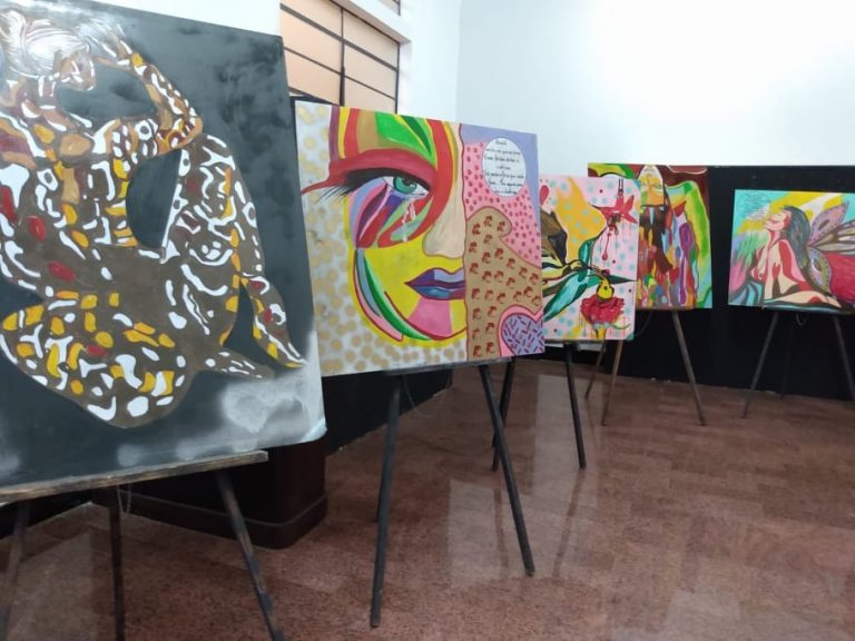 Exposição Emoções, Sensibilidade e Cores em União da Vitória