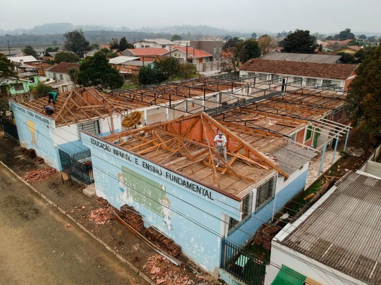 Escola Municipal ‘Fruma Ruthemberg’ de União da Vitória passa por reforma