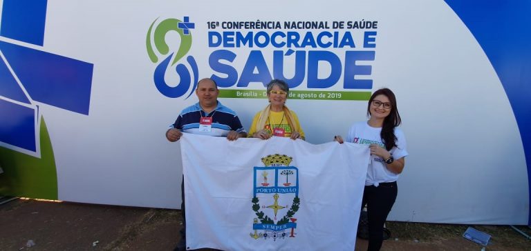 Porto União presente na Conferência Nacional de Saúde em Brasília