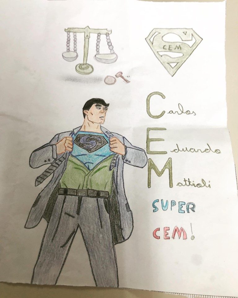 Juiz Carlos Eduardo Mattioli Kockanny é destacado como um Super-Herói!