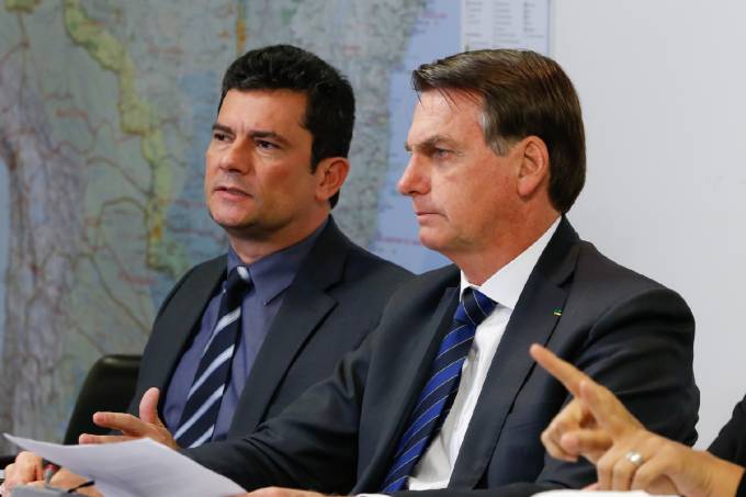 Sérgio Moro parece que não tem mais “carta branca” do presidente Jair Bolsonaro