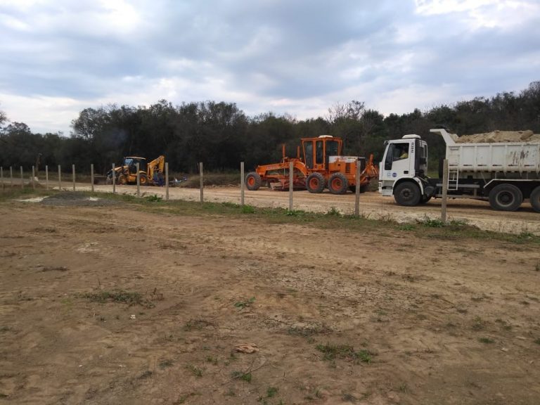 Aceleradas obras do Parque do Centenário de Porto União