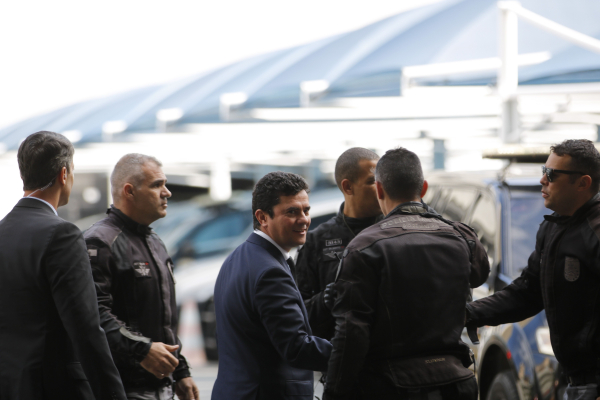 Sérgio Moro visita a Superintendência da Polícia Federal no Rio de Janeiro