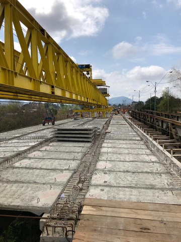 Cronograma de construção da nova ponte está sendo rigorosamente cumprida