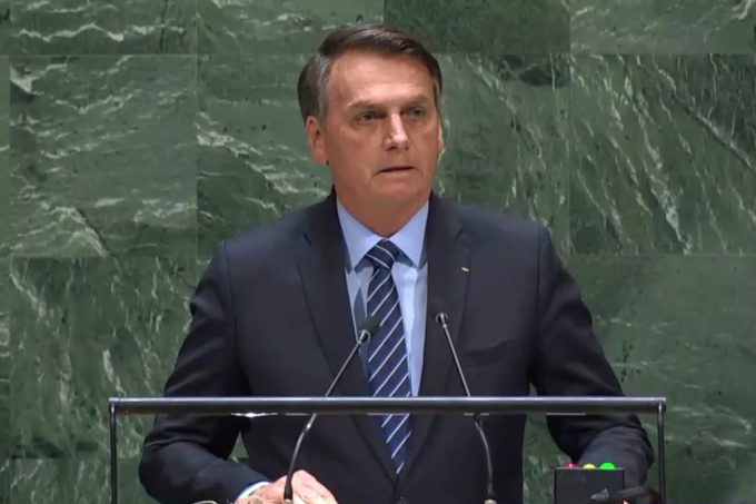 O discurso do presidente Jair Bolsonaro na Organização das Nações Unidas (ONU)