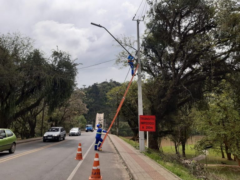 Nova iluminação pública em União da Vitória