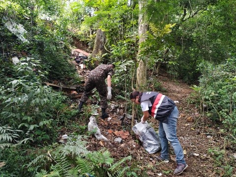 Fase 2: Limpeza do Moro da Cruz, o caminho do Monge se tornando realidade