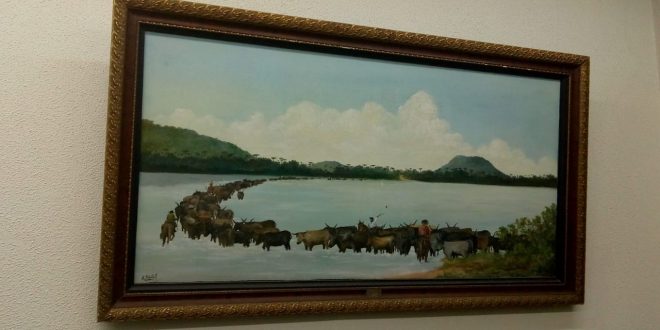 Câmara de Vereadores de União da Vitória empresta quadro para exposição