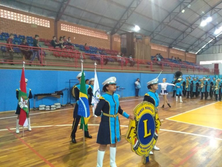 Banda Marcial do ‘Fernando Sobral’ é campeã geral do Concurso de Bandas e Fanfarras